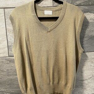 Pey Sweater Vest Beige M